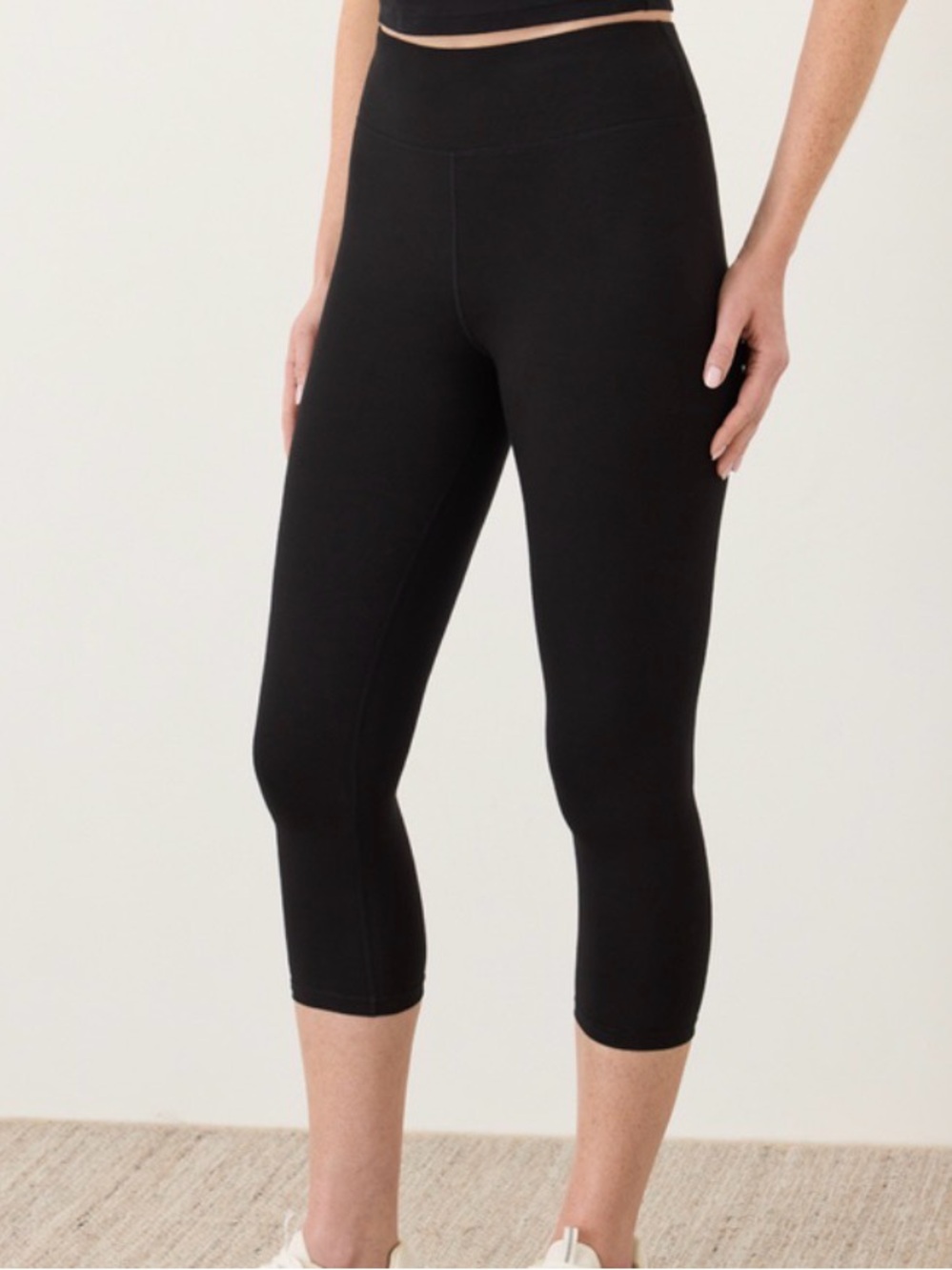 PACT NWT Organic On The Go-To Cropped Legging Large